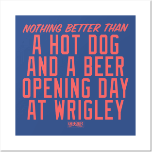 Hot Dog and a Beer Posters and Art
